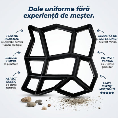 Șablon Pavaj Piatră Beton