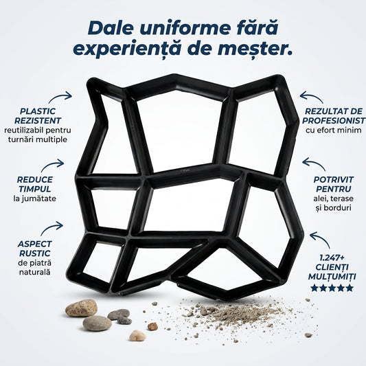Șablon Pavaj Piatră Beton
