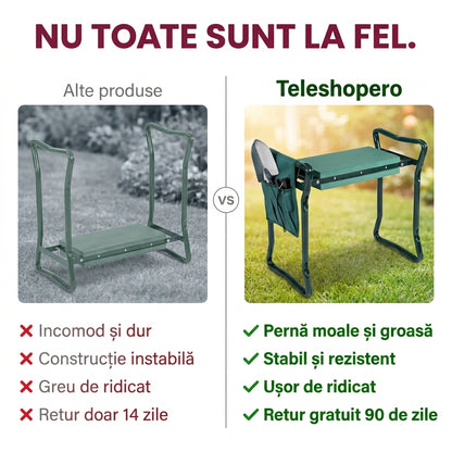 Scaun Grădină cu Genunchieră