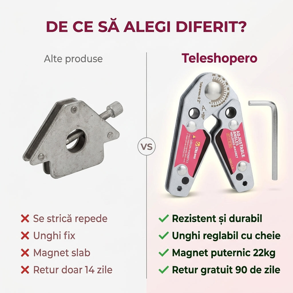 Magnet Sudură Reglabil Cheie