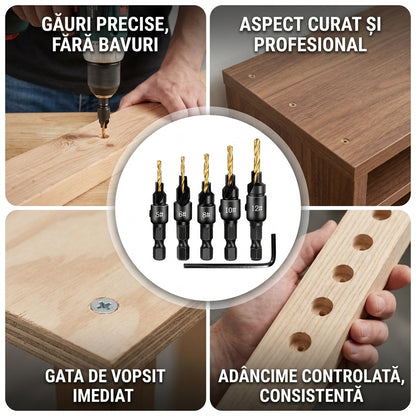 Set Freze Conice Găurire
