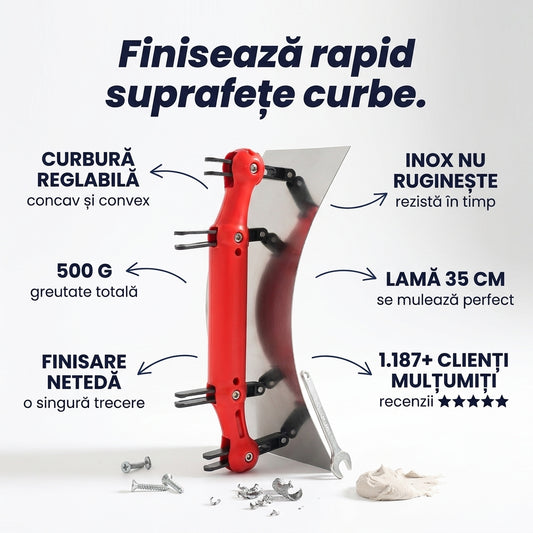 Gletieră Profesională Reglabilă