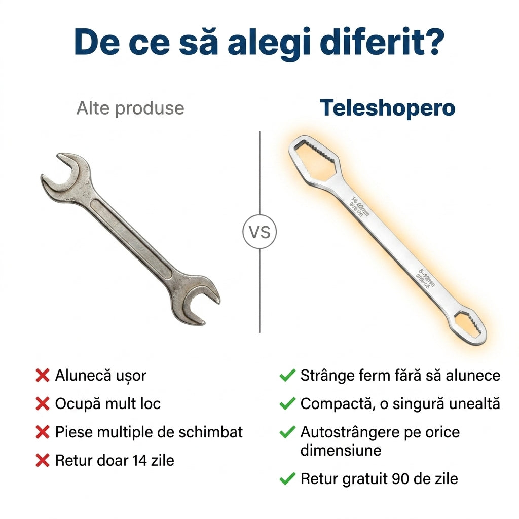 Cheie Universală Dublă Multifuncțională