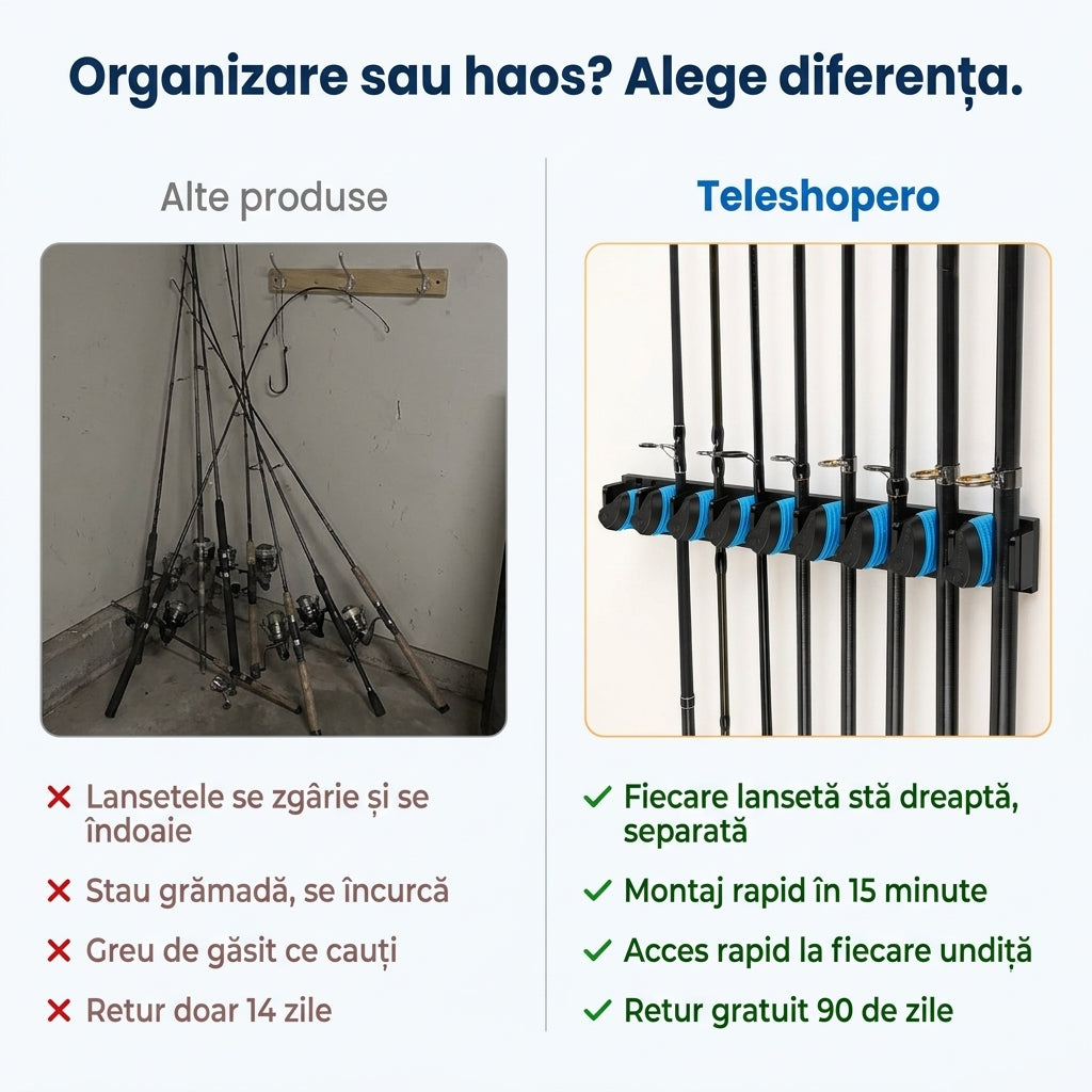 Suport Vertical pentru Undițe