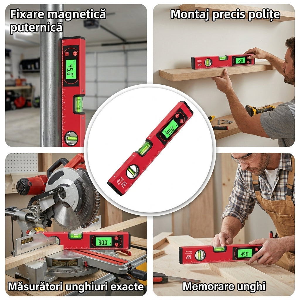 Nivelă Digitală Magnetică Aluminiu