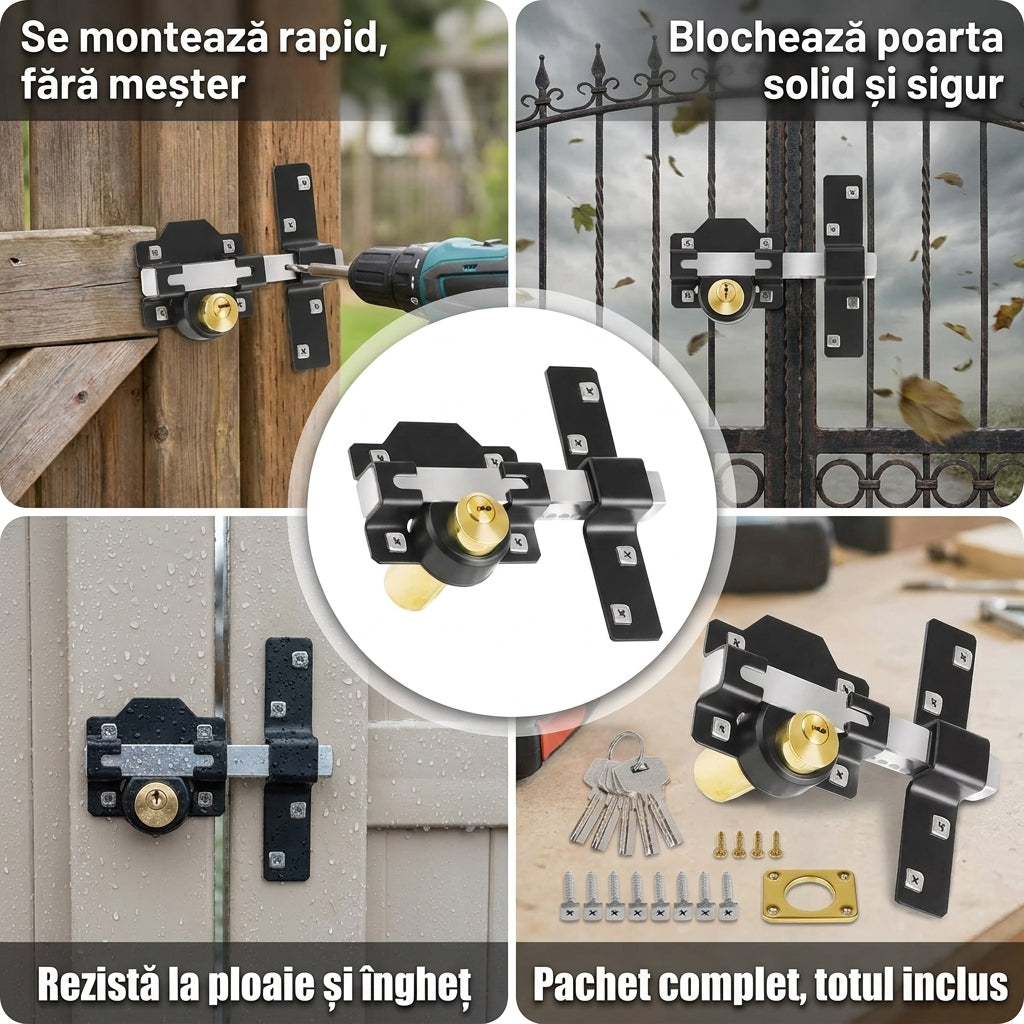 Zăvor Lung pentru Poartă