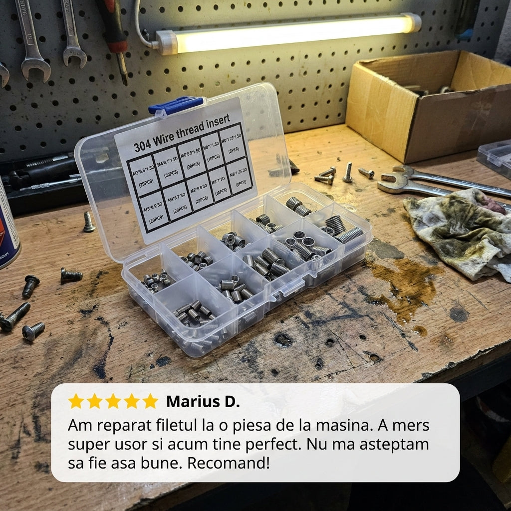 Set Inserturi Reparare Filet