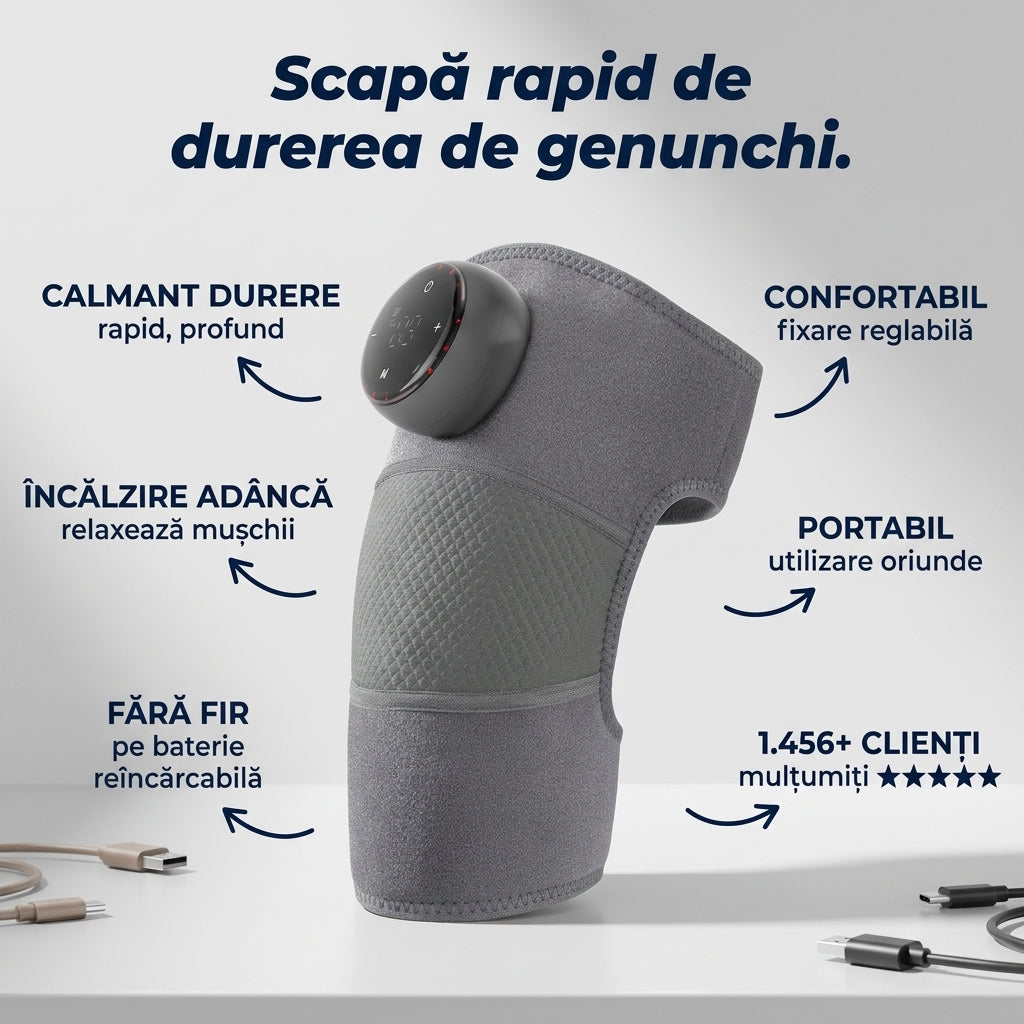 Masajer Electric pentru Genunchi