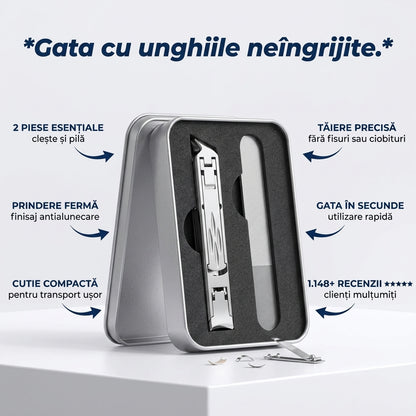 Set Clipper Unghii Portabil