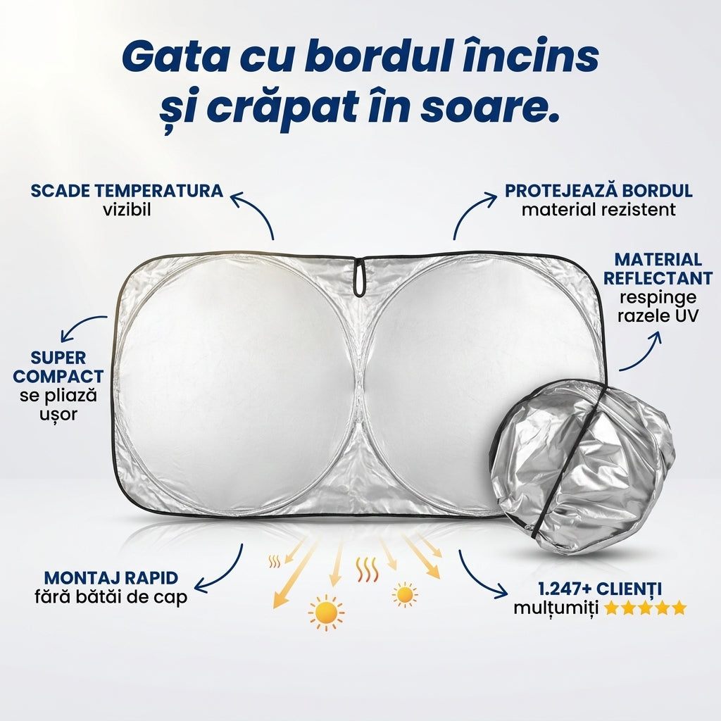 Parasolar Auto Pliabil