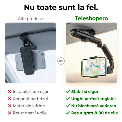 Suport Telefon Auto Parasolar