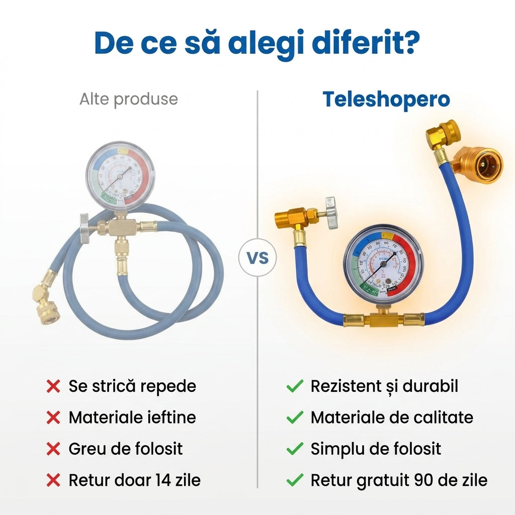 Manometru Aer Condiționat Auto