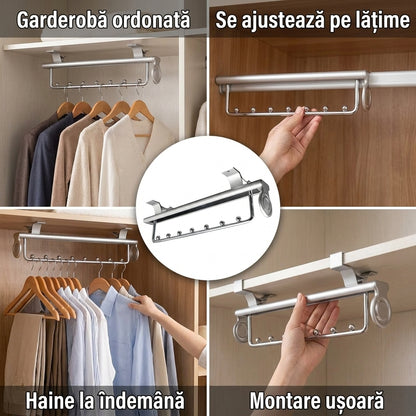 Suport Extensibil pentru Haine