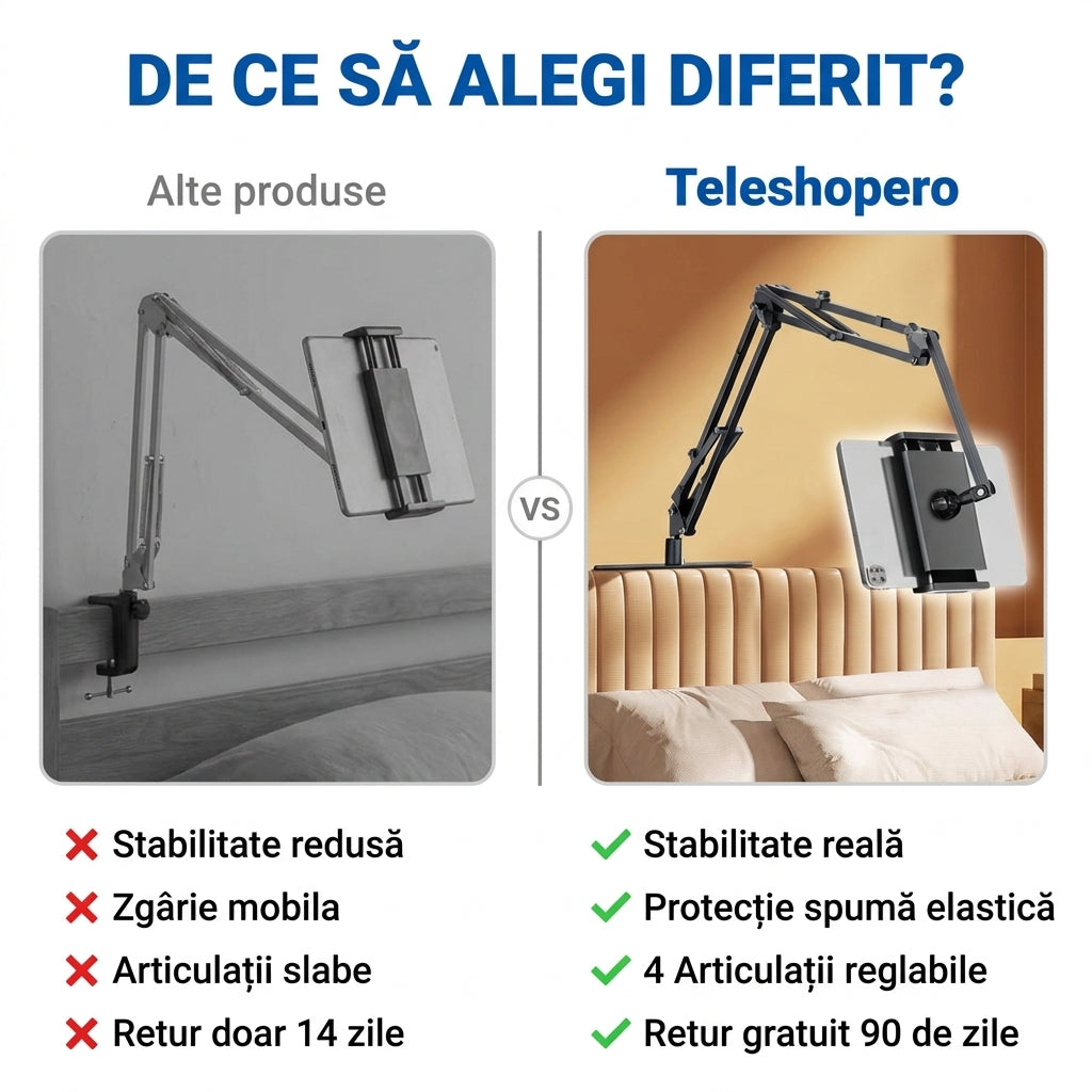 Suport Retractabil Telefon Tableta