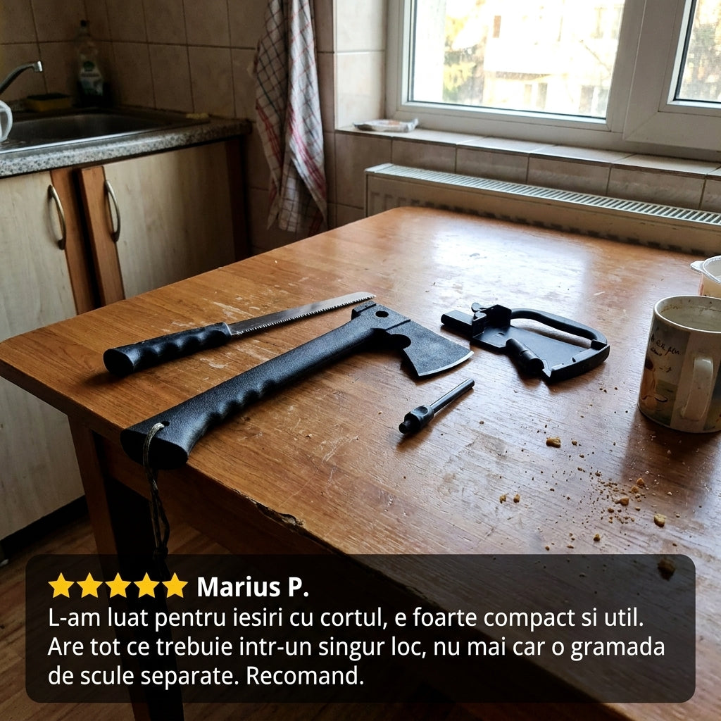 Topor Camping Multifuncțional