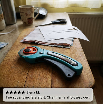 Cutter Rotativ Tăiere Precisă
