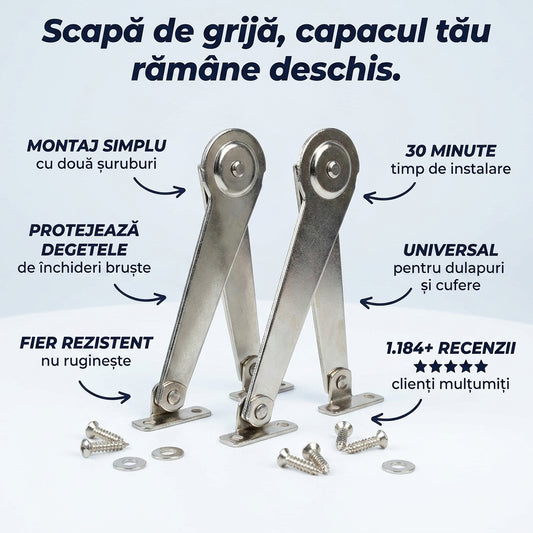 Suport rabatabil pentru mobilier