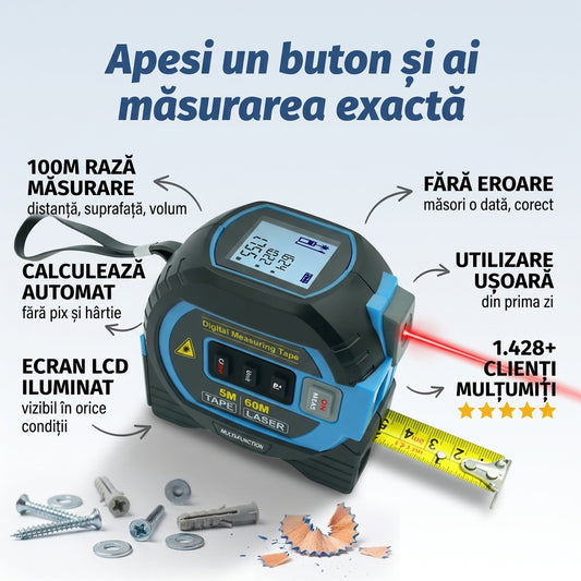 Telemetru Laser Digital