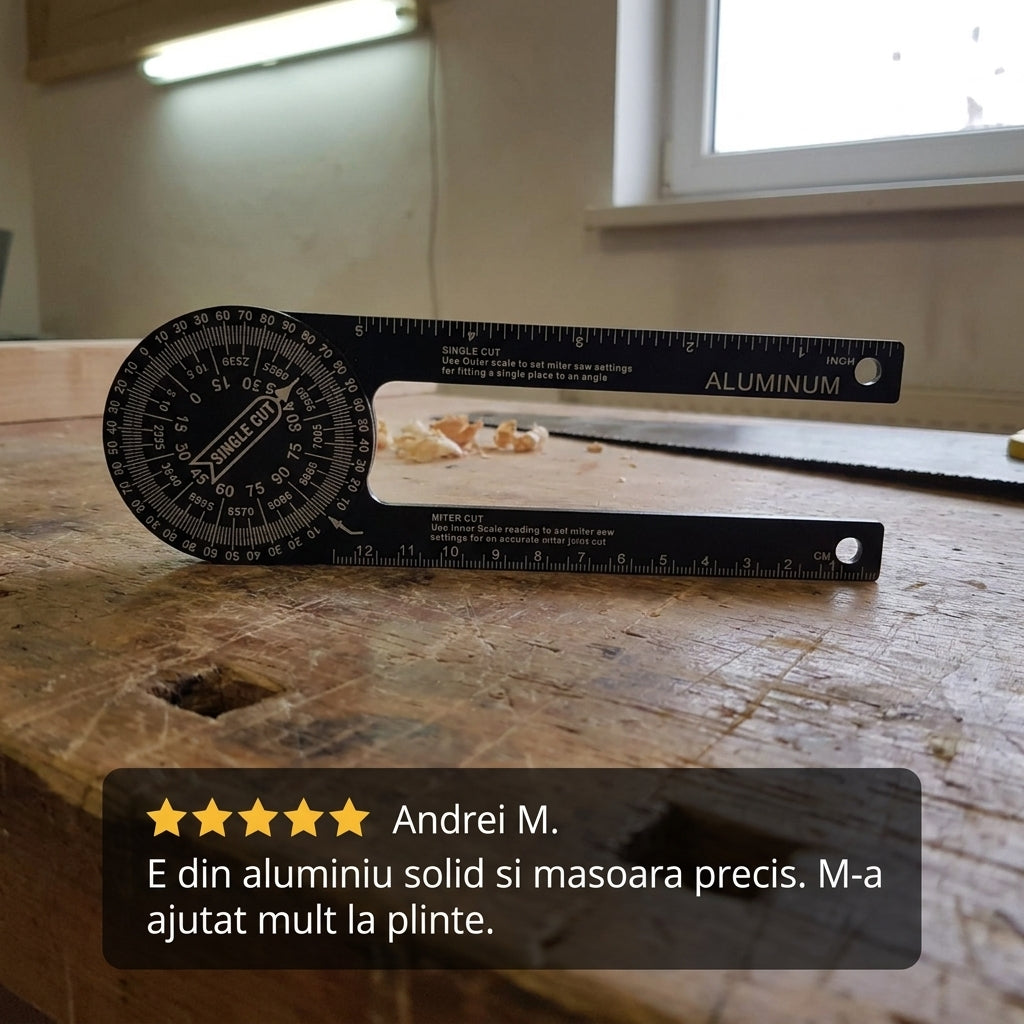 Transportor Unghiuri Tăiere Aluminiu