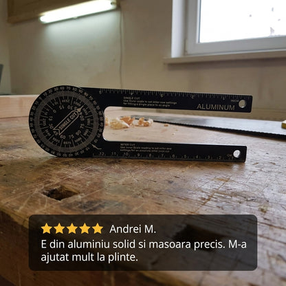 Transportor Unghiuri Tăiere Aluminiu