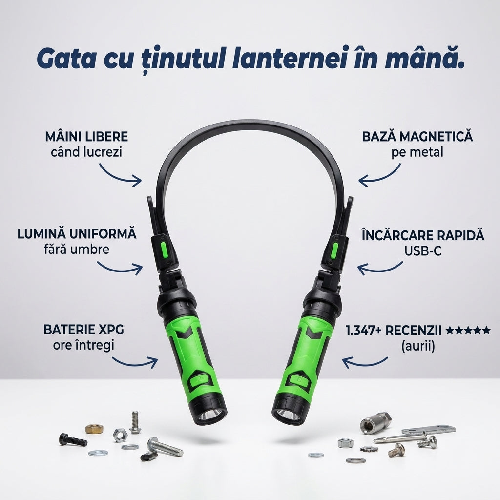 Lampă LED pentru Gât
