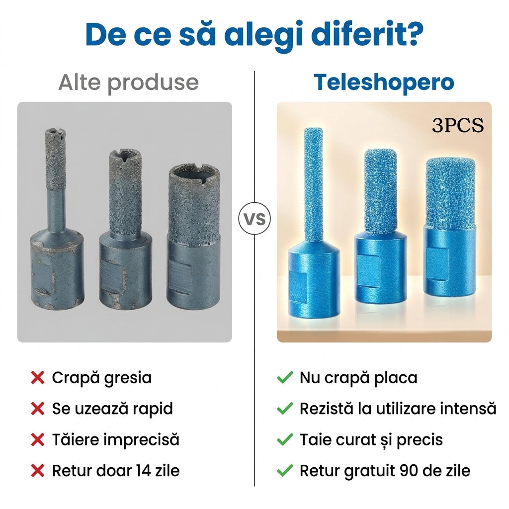 Freza Diamantată Piatra