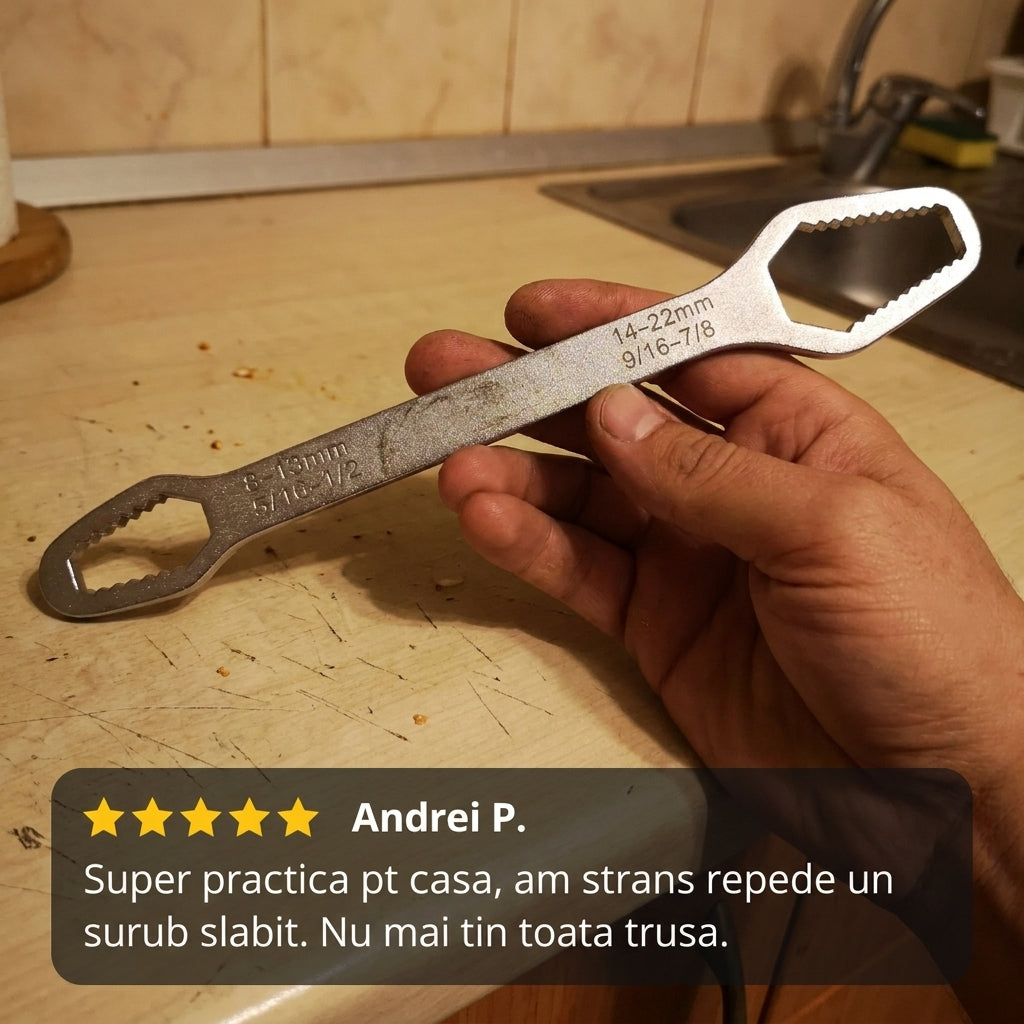Cheie Universală Dublă Multifuncțională