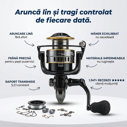 Mulinetă Spinning Ușoară