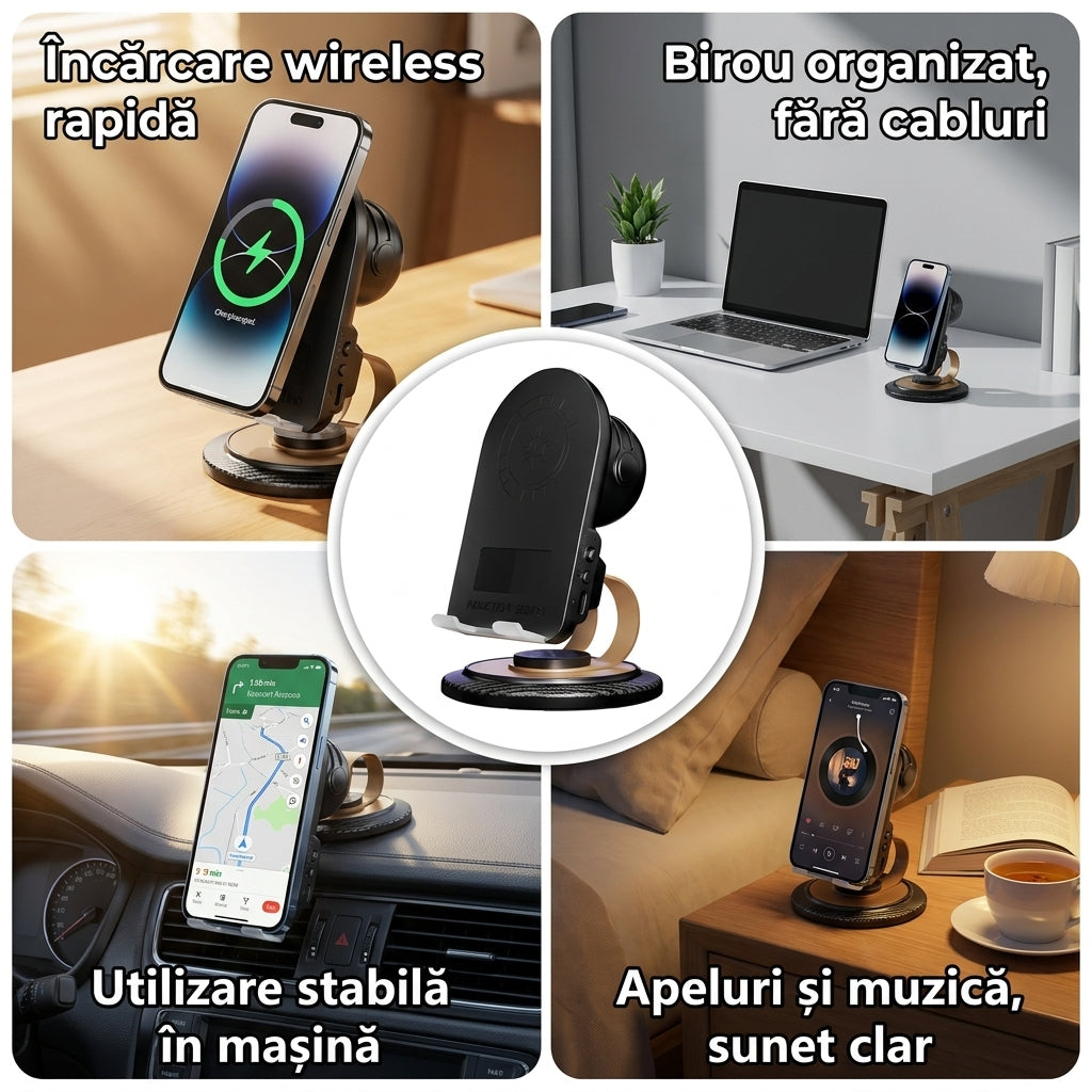 Boxă Wireless Cu Stand