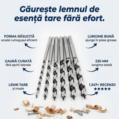 Burghiu Răsucit Lemn 230mm