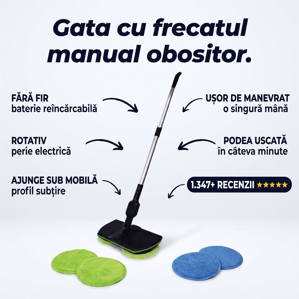 Mop Electric Reîncărcabil