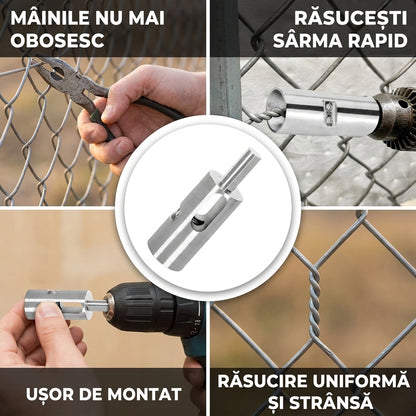Adaptor Răsucit Sârmă Gard