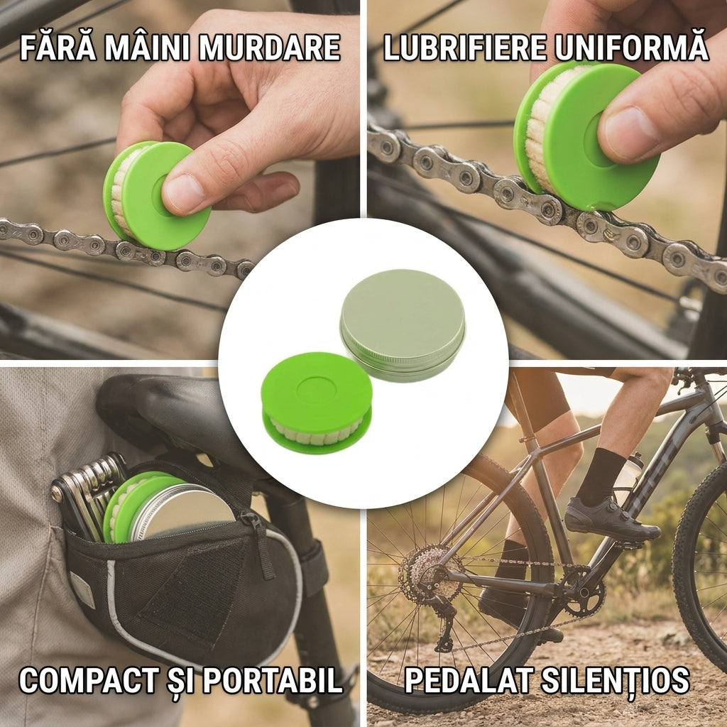 Aplicator Lubrifiant Lanț Bicicletă