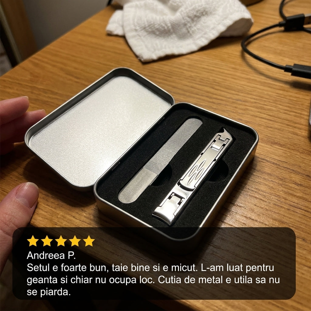 Set Clipper Unghii Portabil