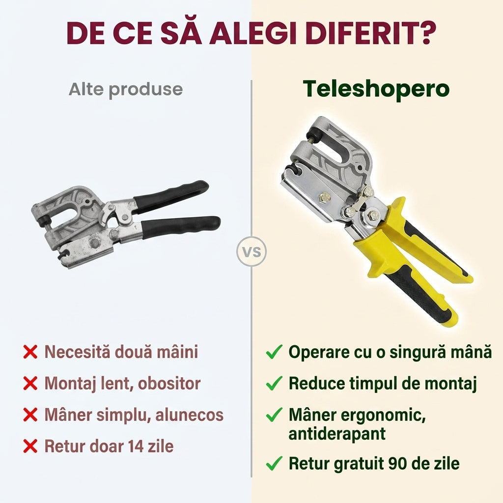 Clește Sertizare Profile Metalice