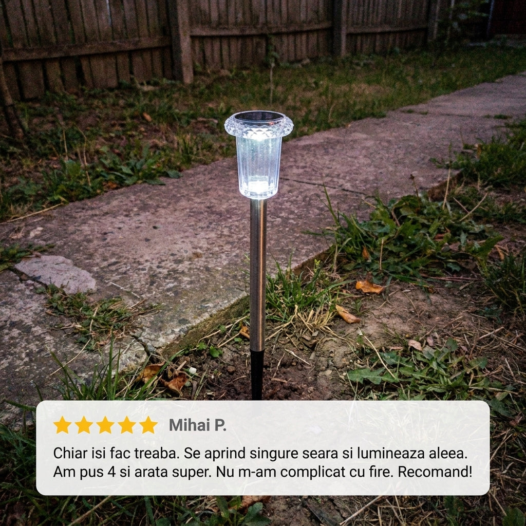 Lumină Solară de Grădină