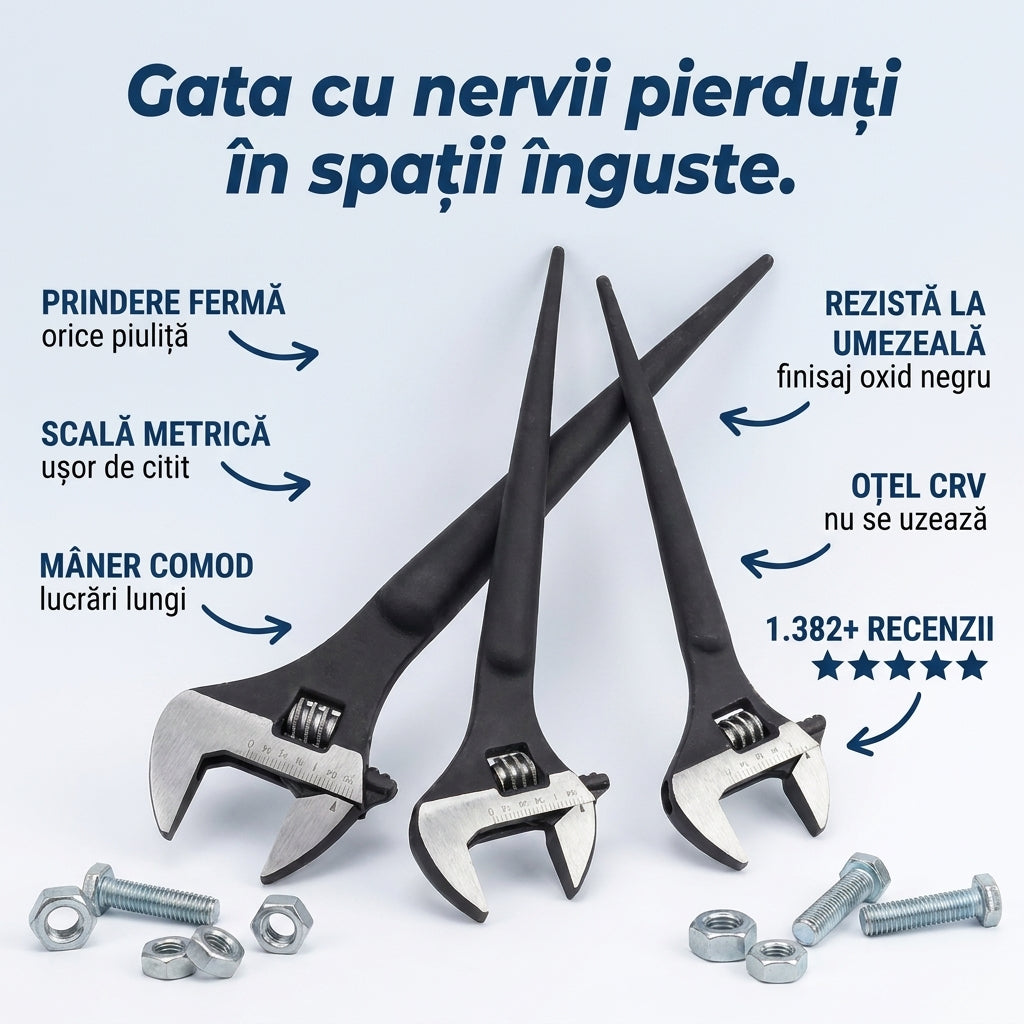 Set Chei Reglabile Profesionale