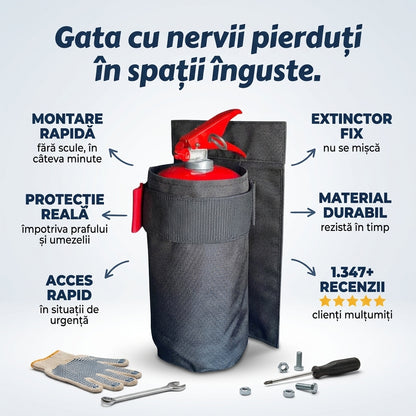 Organizator Portabil Extinctor Auto