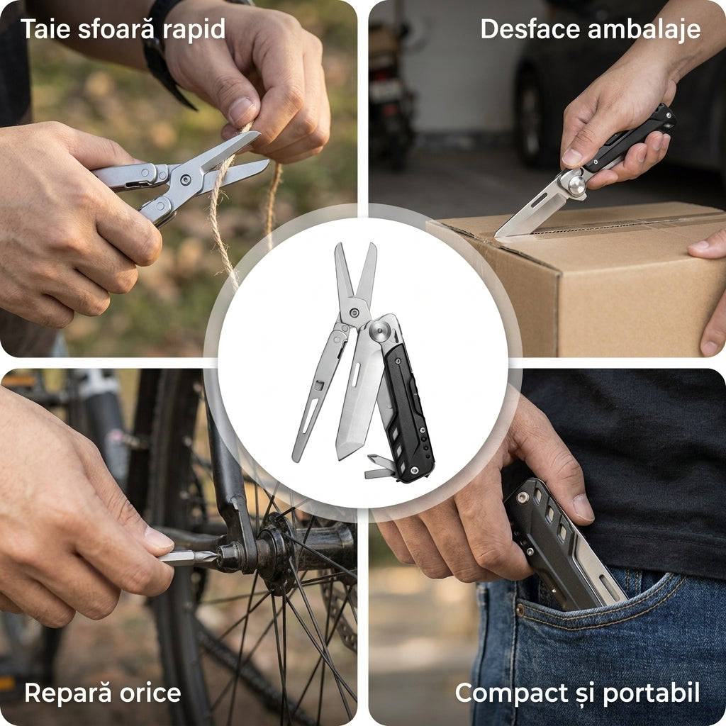 Multitool Foarfece și Cuțit