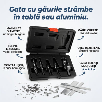 Set Burghie Etajate Oțel