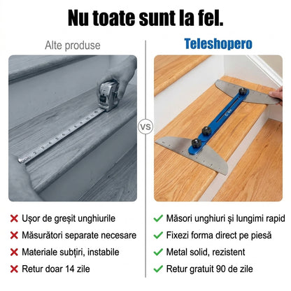Riglă Multifuncțională Pentru Scări