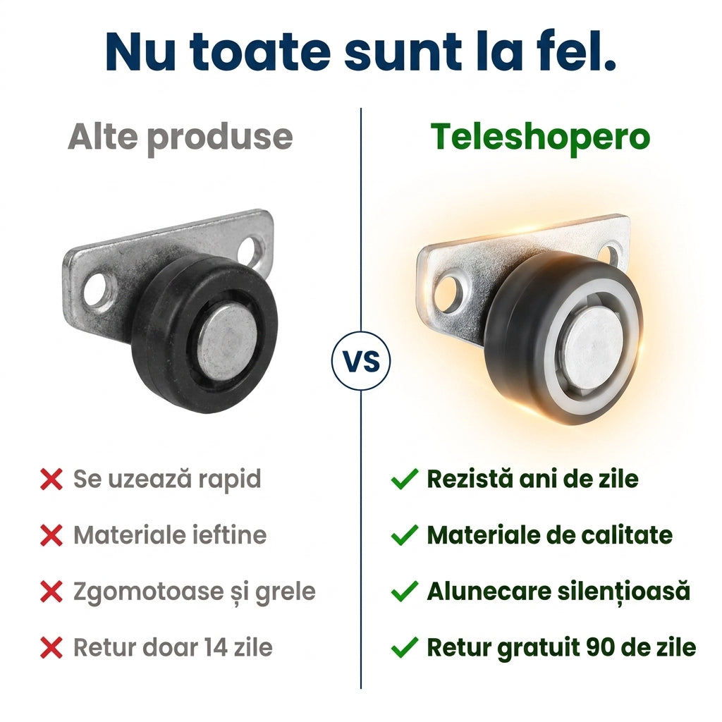 Role Silențioase Uși Glisante