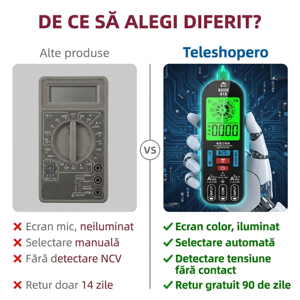 Multimetru Digital BSIDE A1X