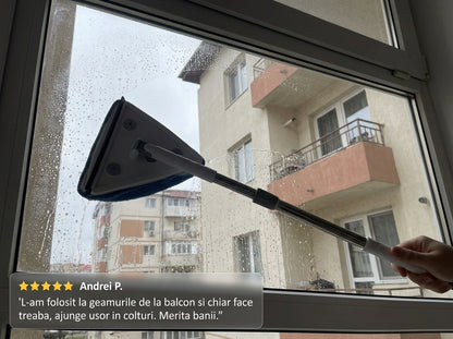 Perie Telescopică pentru Geamuri