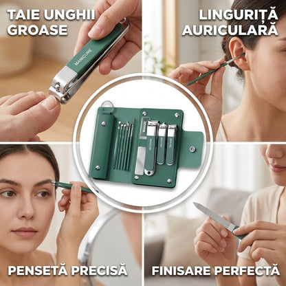 Set Manichiură Oțel Inoxidabil