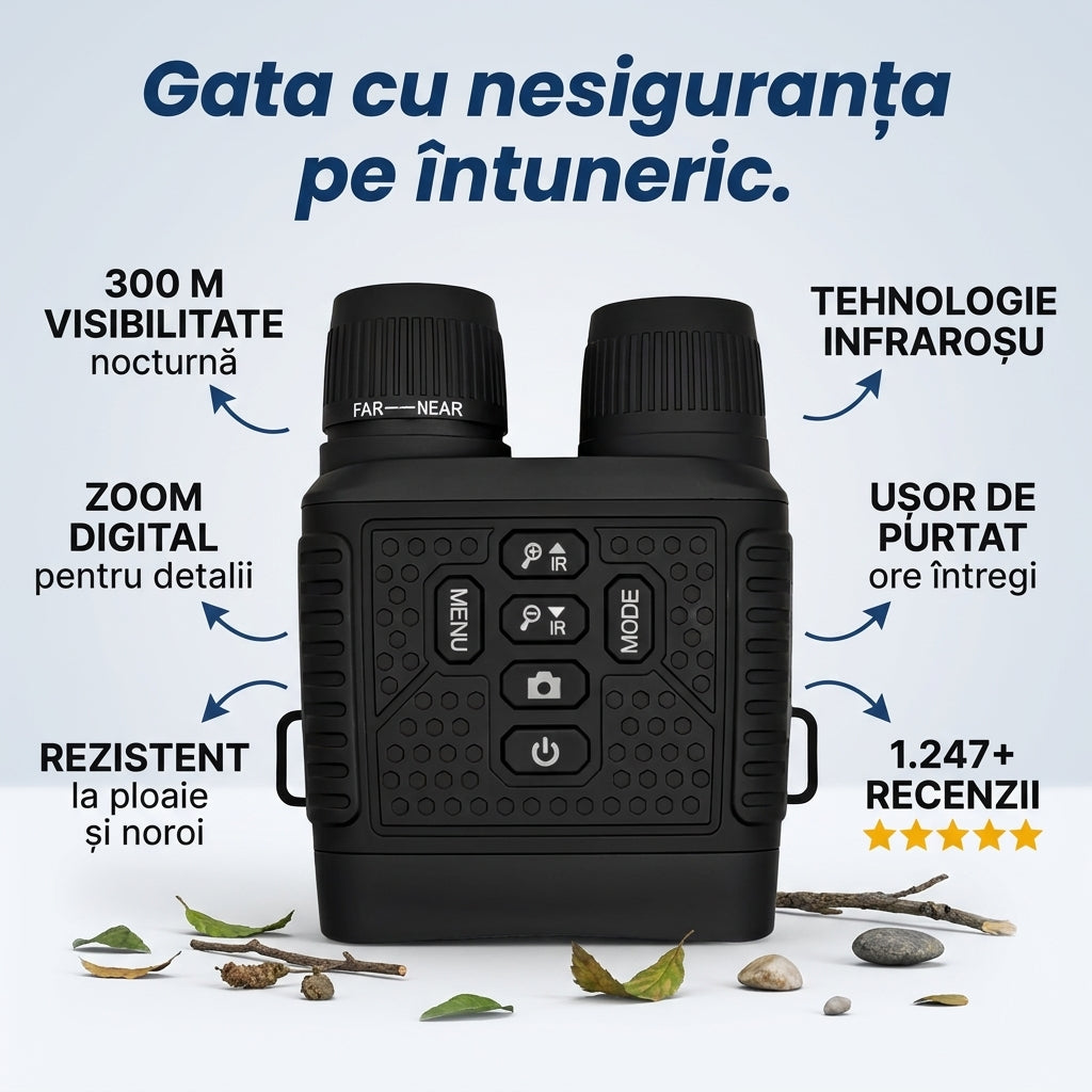 Binoclu Vedere Nocturnă Infraroșu