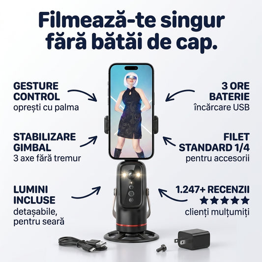 Suport Telefon Inteligent Gimbal