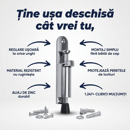Opritor Ușă Reglabil Zinc