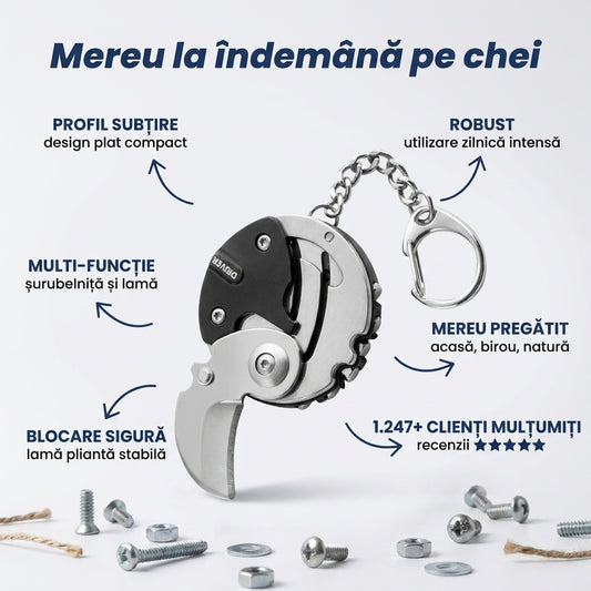Breloc Multiunealtă EDC Compact