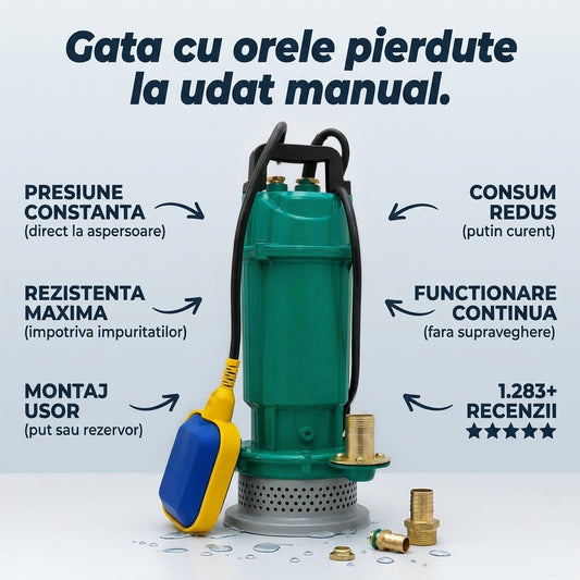 Pompă Submersibilă Irigații
